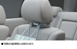 Bag hook (push type)