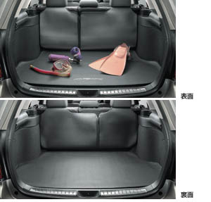 Reversible luggage mat