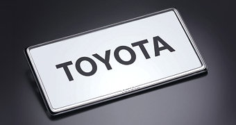 Number frame (front/rear deluxe)