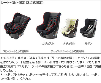 チャイルドシート(ＮＥＯＧ−ｂａｂｙ(ＣＡＳＵＡＬ/ＮＡＴＵＲＡＬ/ＭＯＤＥＲＮ))