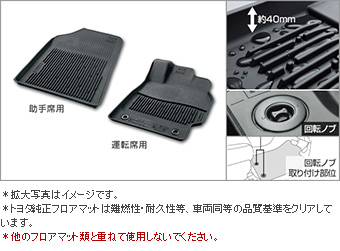スノー・レジャー用マット(縁高・フロント)