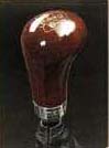 Wood shifter knob