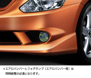 Fog lamp (for aero bumper maruchikoteingu)