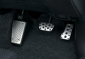 Aluminum pedal set