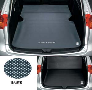 Reversible luggage mat