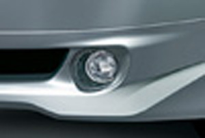 Fog lamp set (built-in type