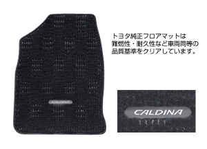 Floor mat (deluxe type)
