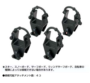 Roof rack attachment