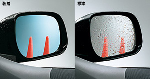Lane clearing blue mirror