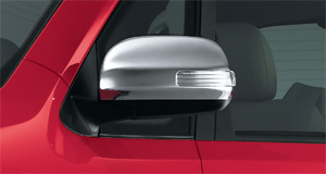 Plating door mirror cover