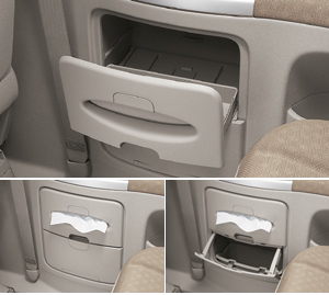 Rear receipt box