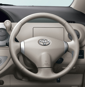 Leather volume steering wheel (type 1)