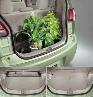 Luggage lid tray