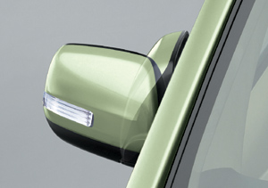 Automatic retractor bull mirror