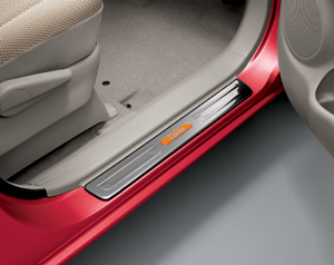 Scuff plate (stainless steel (for driver's seat))