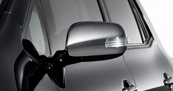 Plating door mirror cover