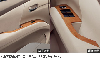 Wood pitch door panel (front Chaki eye)