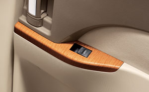 Wood pitch door panel (rear Kurogi eye/Chaki eye)