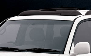 Sun roof visor
