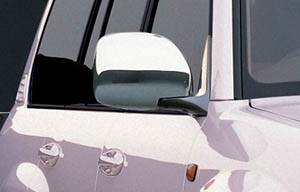 Plating door mirror cover