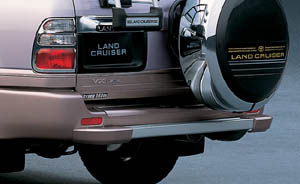 Rear under step