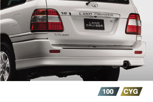 Rear bumper spoiler