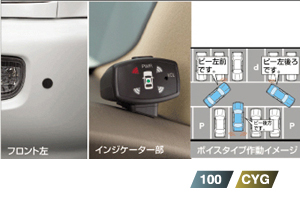 Corner sensor (voice (4 sensors))