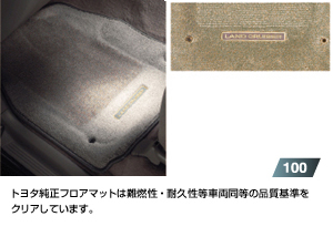 Floor mat (RV bucket type)