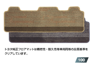 Floor mat (RV bucket for third seat)