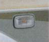 Clear side turn lamp
