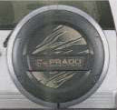 Spare tire cover sticker