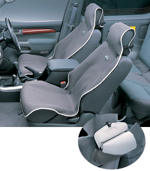 Seat apron (gray)