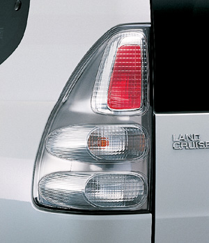 Clear combination lamp (rear exchange system)