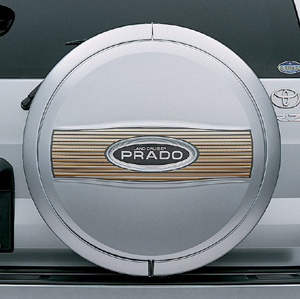 Spare tire cover sticker (type A)