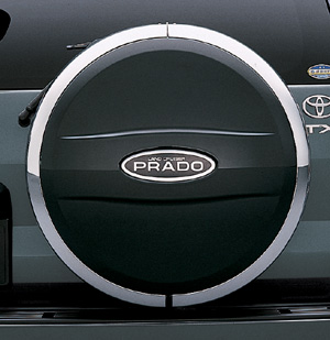 Spare tire cover (hard type (plating))