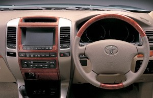 Wood pitch steering wheel