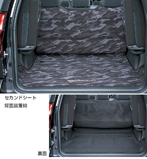 Reversible luggage mat