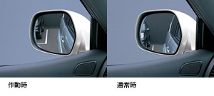 Reverse gearing mirror