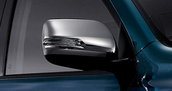 Plating door mirror cover