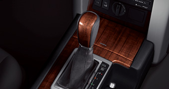 Wood pitch shift knob