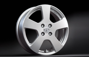 Aluminum wheel (standard)