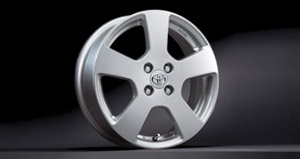 Aluminum wheel (standard)