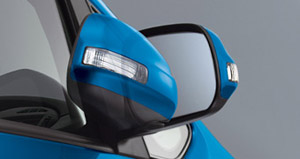 Automatic retractor bull mirror