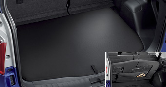 Pocket receipt equipped luggage mat (water repellency)