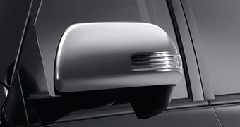 Plating door mirror cover