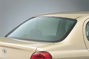 Rear sun shade