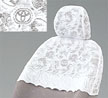 Half seat cover deluxe type