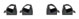 Multi system rack EXAT skiing rack key non 2 person