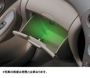 Glove compartment illumination