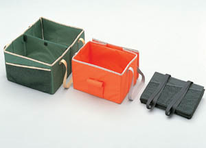 Convenience bag (black/ivy green/sunrise orange)
